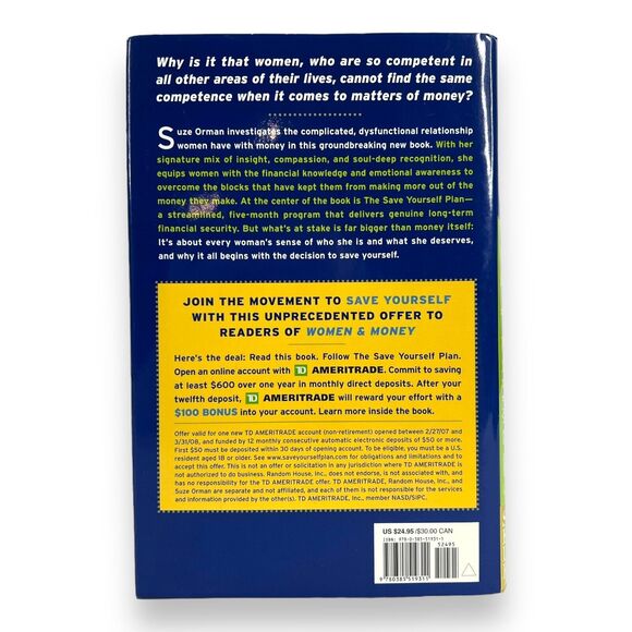 SUZE ORMAN 3-BOOK LOT The Courage to Be Rich, Women & Money, You've Earned It - Picture 13 of 16